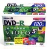 【訳アリ】マクセル 録画用DVD-R 120分 4倍速 5色カラーケ-ス 10枚**|DVD-R 録画用|アウトレット