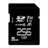 超高速SDXCカード 256GB CLASS10 UHS-I class3, A1対応 MFSDXC10X256GV30_BULK【返品交換不可】|SDカード|メモリカード