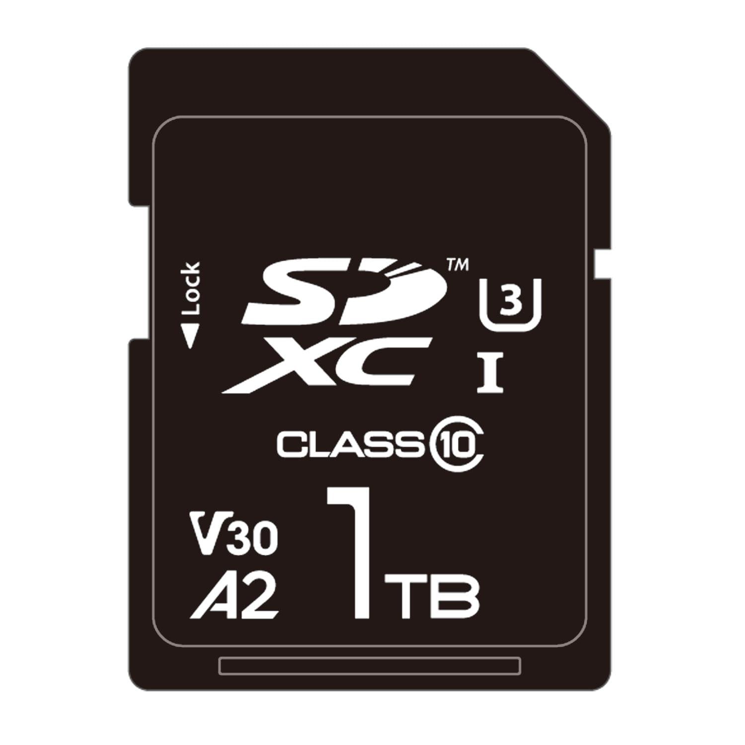 超高速SDXCカード 1TB CLASS10 UHS-I class3対応 MFSDXC10X1T_BULK[M便1/2]