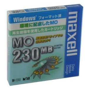 レア商品！三菱化学メディア MOディスク 5インチ1.2GB 1枚　ケース入 フロッピーより高い信頼性で浸透した「3.5インチMOディスク」第1