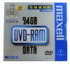 【アウトレット】マクセル データ用 DVD-RAM 5倍速 9.4GB Type-4カートリッジ 1枚 DRMC94C.1P **|DVD-RAM|アウトレット