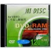 【アウトレット】HIDISC CPRM対応 繰り返し録画用DVD-RAM 120分 5枚パック|DVD|記録メディア
