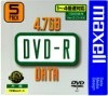【アウトレット】Maxell DVD-R データ 4.7GB 4倍速対応 5枚入り スリムケース入り**|DVD-R（データ用）4倍速|アウトレット