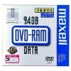 【アウトレット】maxell データ用 DVD-RAM 3倍速 両面記録 9.4GB 1枚 TYPE-4カートリッジ(取り外し可能)**|DVD-RAM|アウトレット