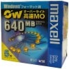 【アウトレット】マクセル 3.5インチ 高速 MOディスク 640MB 5枚パック Windowsフォーマット済  オーバーライト対応|MOディスク|アウトレット