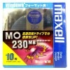 【アウトレット*パッケージケース破損品*返品交換不可】  マクセル 3.5インチ MOディスク 230MB 10枚 Windowsフォーマット済み|MOディスク|レガシーメディア