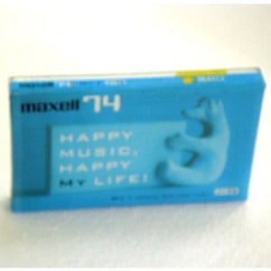 【アウトレット】  マクセル カセットテープ ノーマルポジション 74分 1本 