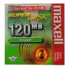 【アウトレット】  マクセル SuperDisk（スーパーディスク）ライムカラー 1枚 MACフォーマット|フロッピーディスク|アウトレット