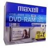 【アウトレット】  マクセル くり返し録画用 CPRM対応 DVD-RAM 120分 4.7GB 3倍速記録対応 11枚 お買い得パック DRM120KRPB.S1P10S+1**|DVD-RAM|ア