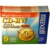【アウトレット】  マクセル CD-RW 650MB 4-10倍速 5枚 7mm厚ケース ハイスピードライター専用**|CD-RW|アウトレット