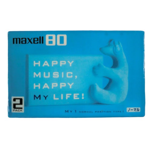 【アウトレット】  マクセル カセットテープ 2本パック ノーマルポジション 80分|カセットテープ（ノーマル）|アウトレット