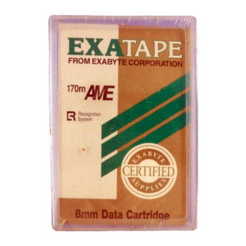 【アウトレット】 EXABYTE　8mm 160mXL 7GB/14GB データカートリッジ 307265