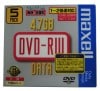 【アウトレット】 マクセル データ用 DVD-RW 4.7GB くり返し記録用 2倍速対応 5枚パック DRW47B.1P5S.MO**|DVD-/+RW|アウトレット