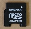 KINGMAX miniSDアダプター|メモリカード|フラッシュメモリ