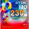 【アウトレット】TDK 3.5インチ MOディスク 230MB Windows/MS-DOSフォーマット済 5枚パック MO-R230DX5PMA**|MOディスク|レガシーメディア