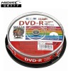 まとめ買い！ 箱売り品 HIDISC CPRM対応 録画用DVD-R 16倍速対応 ワイド印刷対応  地デジ録画に最適！ 10枚 x 20個 (200枚セット)|DVD|記録メディア