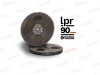 RTM LPR90 1/4“ 1,800ft(549M) トライデント プラスチックリール　ヒンジボックス付|オープンリール(RTM)|フランスRTM音楽用テープ