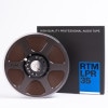 RTM LPR35 1/4“ 3,608ft(1,100M) トライデント プラスチックリール　ヒンジボックス付|フランスRTM音楽用テープ|オーディオカセットテープ