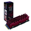 Digifast M.2 2280 SSD Premium Heatsink M.2 2280 SSD プレミアム ヒートシンク-RED DG-HTSK-R|ゲーミンググッズ|パソコン・パソコン周辺機