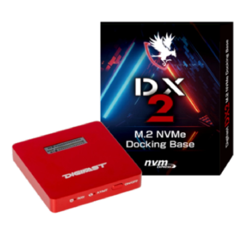 Digifast ドッキングベース(大多用ドッキングステーションORドッキングハブ),USB3.2 GEN2 Type-C (10 Gbps),ポータブルデザイン -Red DX2-R