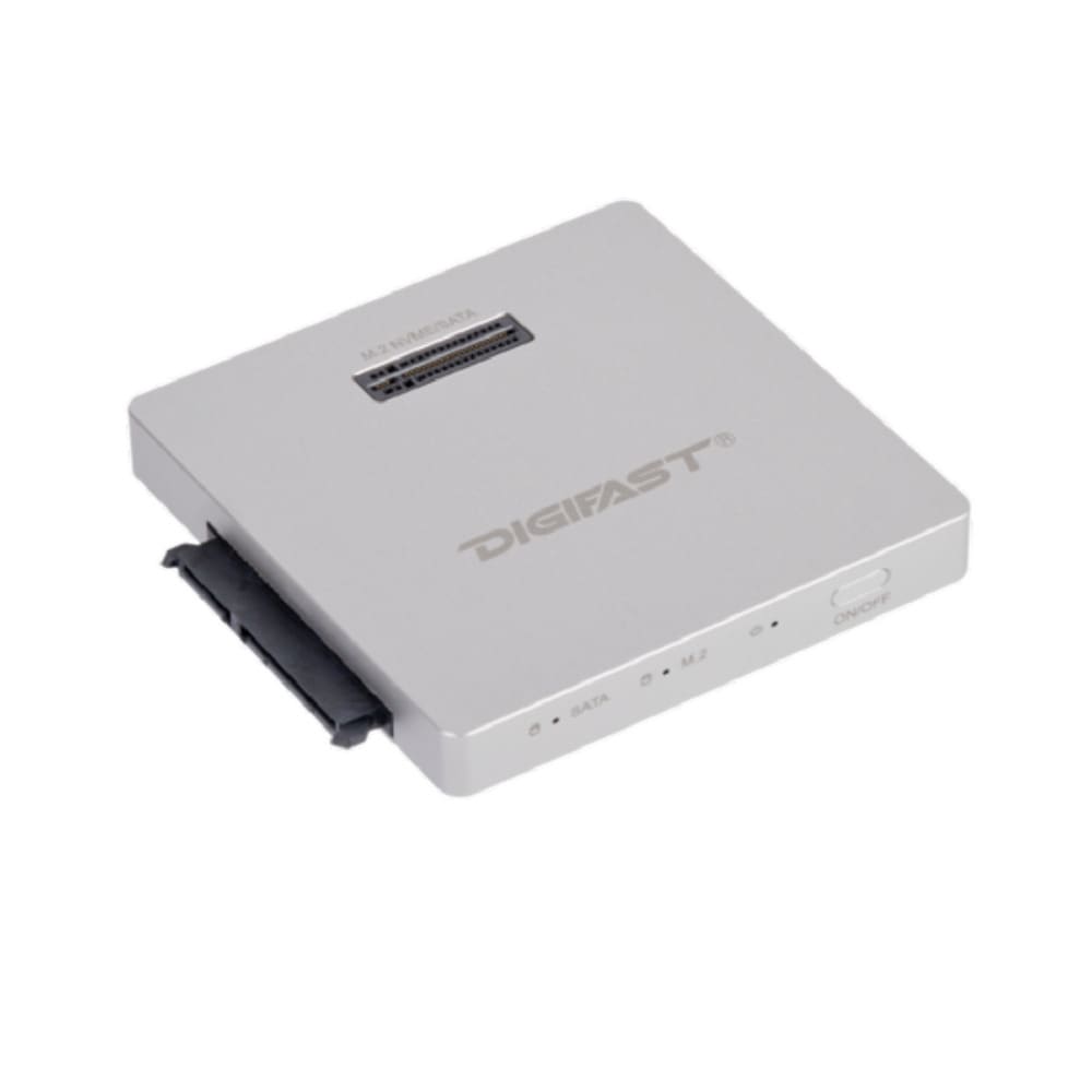PORTABLE M.2/SSD ALL-IN-ONE EXTERNAL DOCKING BASE ポータブルM.2/SSDオールインワン外部ドッキングベース -Silver DX3-S