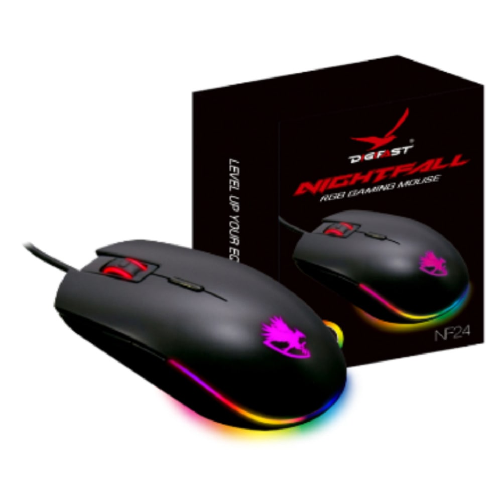 Digifast Nightfall NF24 RGB Gaming Mouse Nightfall RGBゲーミングマウス NF24
