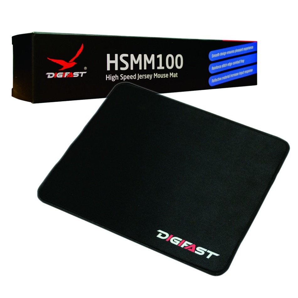Digifast Gaming Mouse Mat ゲーミングマウスマット(ほつれ防止/ハイレスポンス型） HSMM100