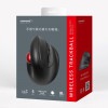 手首や肩の疲れを軽減! HIDISC ワイヤレストラックボールマウス HDM-06TWBK|マウス|パソコン・パソコン周辺機器