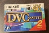 【アウトレット】 マクセル miniDVカセット 60分 2巻パック DVM60SEN.2P|ビデオテープ|アウトレット