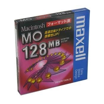 マクセル 3.5インチ MOディスク 128MB 1枚 Windowsフォーマット済み MA-M128 WIN B1P**