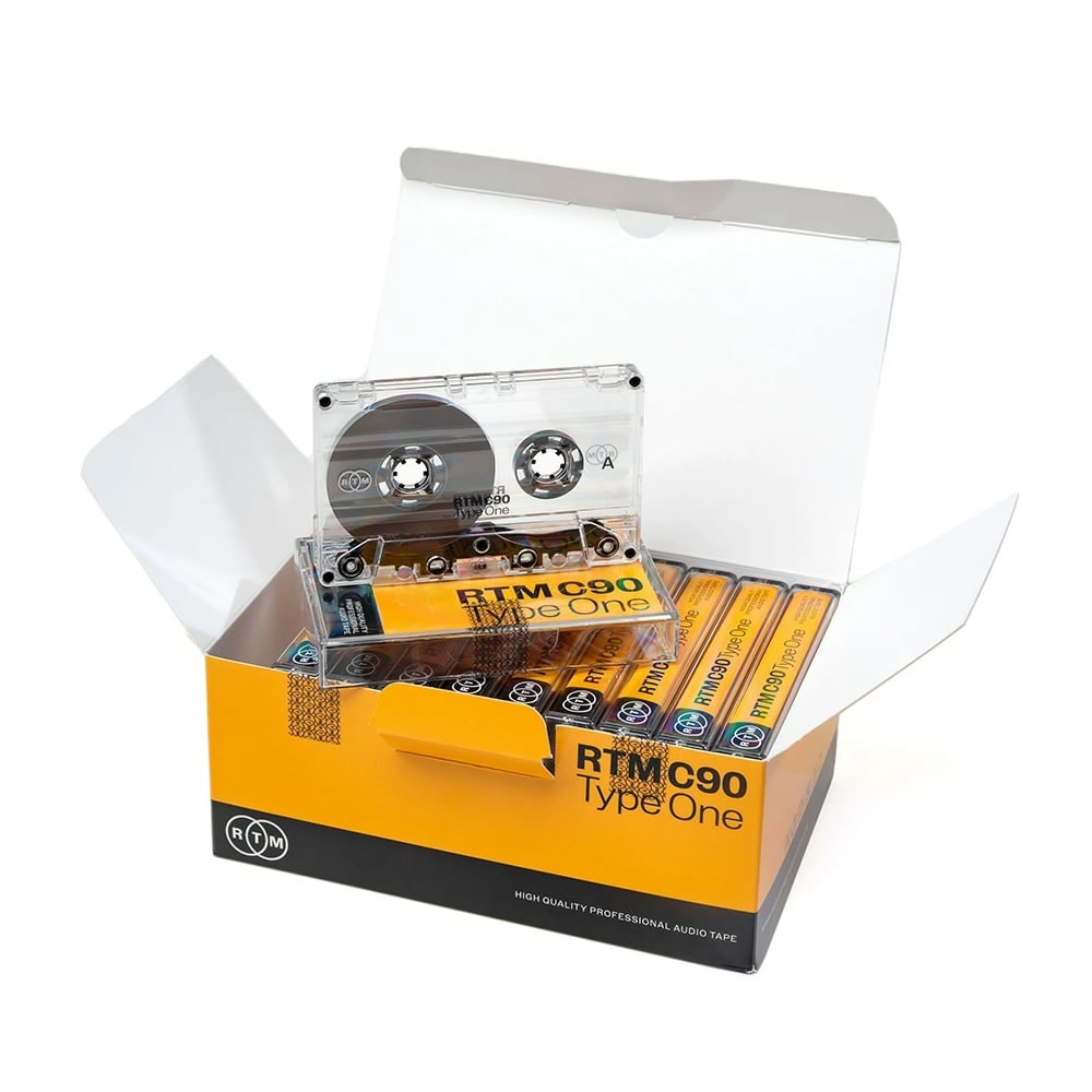 【RECORDING THE MASTERS】オーディオカセットテープ　RTM C-90 Made in France 【10本セット】