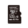 AEC-Q100対応 HIDISC 車載用途向けV30 U3スペック microSDXCカード 128GB HDAMMSD128GTL|microSDカード|メモリカード