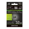 グリーンハウス GH-SDM-WA32G [ドラレコ/アクションカメラ向けmicroSDHCカード  32GB]|メモリカード|フラッシュメモリ