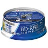 【200枚まとめ買い】三菱 BD-R 25GB 2倍速対応 録画用 記録面にAZO色素を採用 スピンドルケース 20枚×10パック|BD|記録メディア