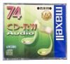 【50枚まとめ買い】【アウトレット】 マクセル 音楽用 CD-RW 74分(650MB) 1倍速対応 1枚 CDRWA74MQ.1TP 1枚×50|CD|記録メディア
