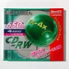 【50枚まとめ買い】【アウトレット】三菱化学メディア CD-RW ダイレクトCDフォーマット済み 650MB 4倍速対応 印刷できるホワイトレーベル仕様 1枚×50|CD-RW|アウトレット
