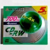 【100枚まとめ買い】【アウトレット】三菱化学メディア CD-RW 1-4倍速対応 700MB 5枚×20パック|CD-RW|アウトレット