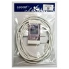【リファービッシュ】 【Apple認証品】 HIDISC Lightningケーブル 3m ホワイト 高速充電2.4A対応 断線しにくい R-HD-LHC3WH|リファービッシュ
