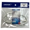 【リファービッシュ】HIDISC MFI認証 急速充電＆データ転送 Lightning USBケーブル 1m ホワイト R-GO-LAC1WH|リファービッシュ