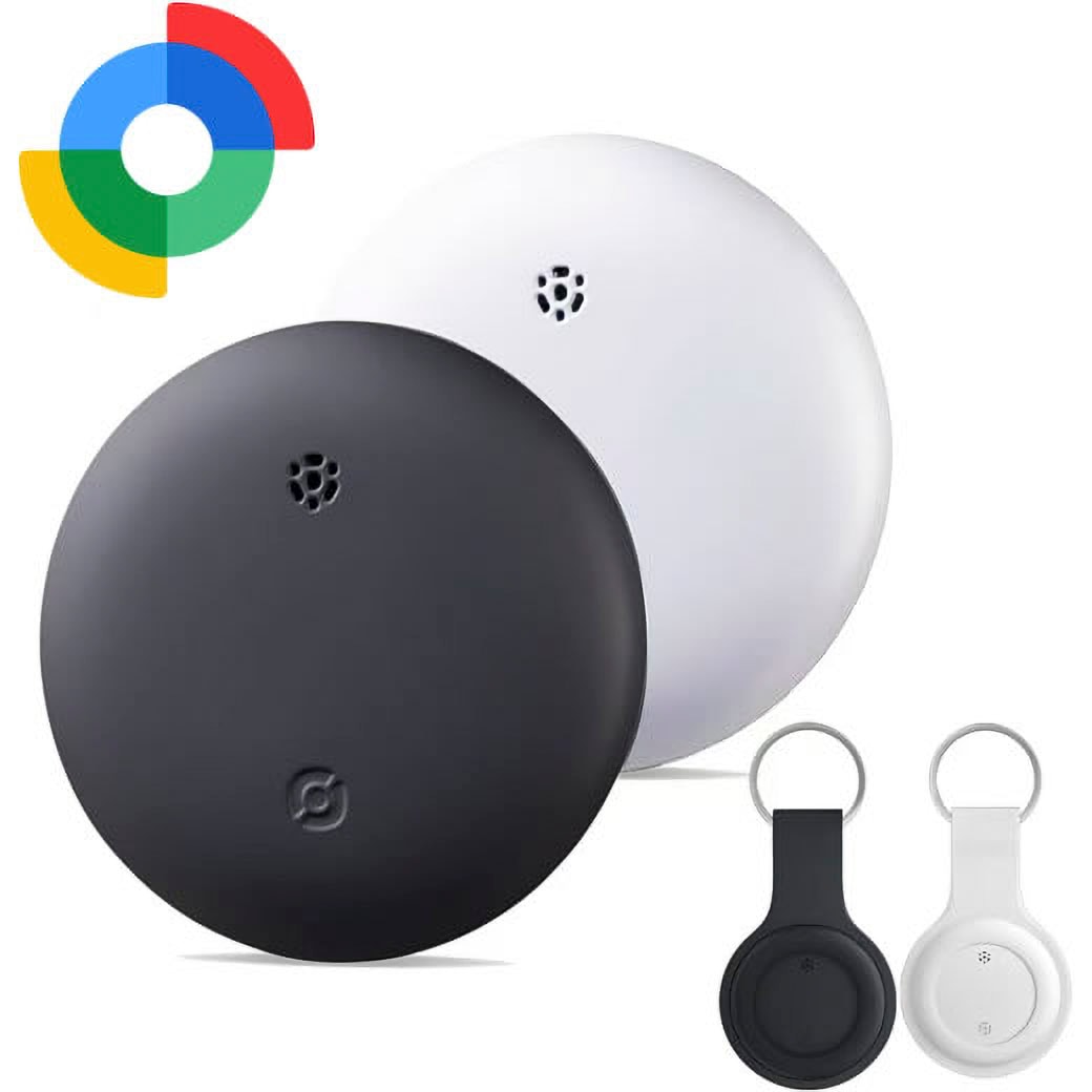 Android用 Find My スマートトラッカー ブラック キーホルダーケース付 HD-TAGHB15BK
