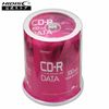 CD-R データ用 700MB 80分 52倍速 100枚 ホワイトワイドプリンタブル |VIVIDディスク|記録メディア