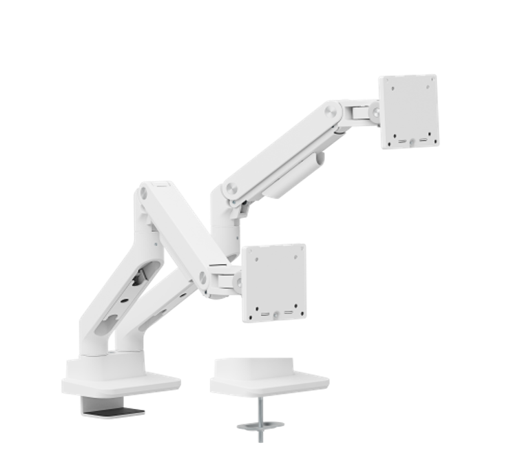 Noteworthy デュアルモニターアーム（17〜35インチ対応・最大20kg・ガススプリング式・高耐荷重モデル）