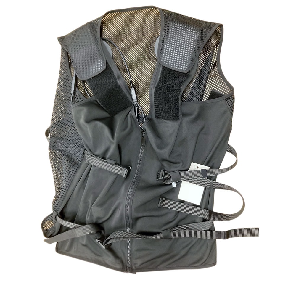 【冷暖両用】ペルチェ クール＆ヒートベストメッシュ｜保冷＋保温で年中快適！バッテリー＆アイスブリックx4 付き