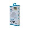 【ＣＣＣ認証品】HIDISC モバイルバッテリー ワイヤレス充電対応 5000mAh PD20W対応 ホワイト HD4-MBFT3C05PD20WH【3Ｃ認証品】|モバイルバッテリー|モバイルバッテリ