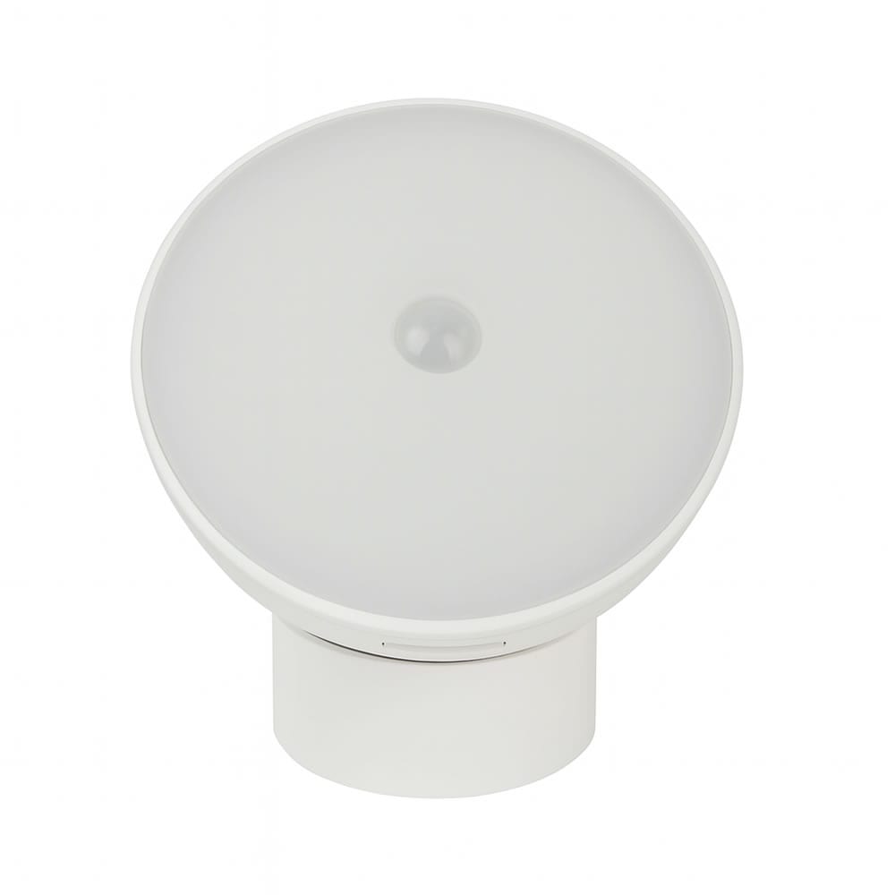 回転式センサーライト｜自動点灯＆常時点灯対応・電池式で簡単設置