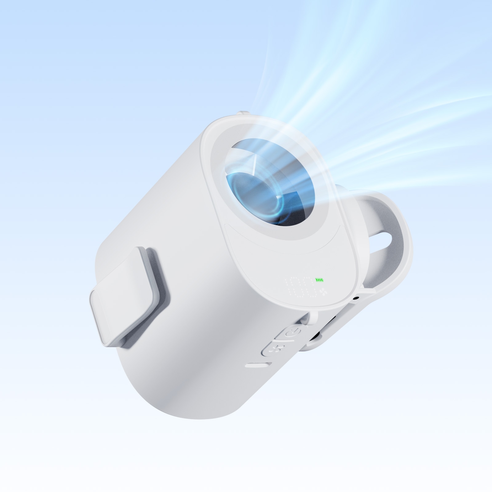 腰掛ファン  冷却プレートなし HD-WCFAN01WH