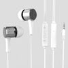 HIDISC 有線イヤホン 3.5mm ホワイト｜通話対応・リモコン付き・絡みにくいTPEケーブル採用 HD-WEHP35M12WH|近日発売