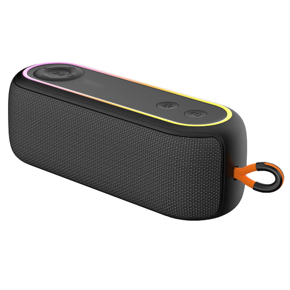 防水BTポータブルスピーカー IPX5 Bluetooth5.3 高音質7W×2 FM対応 TWS搭載 6~8時間再生