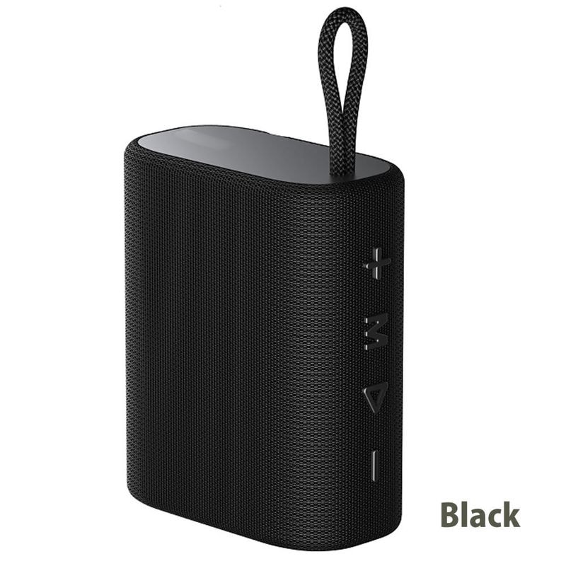 縦型スリムデザインポータブルBTスピーカー Bluetooth5.3 高音質5W 6時間再生 TWS対応 軽量175g 