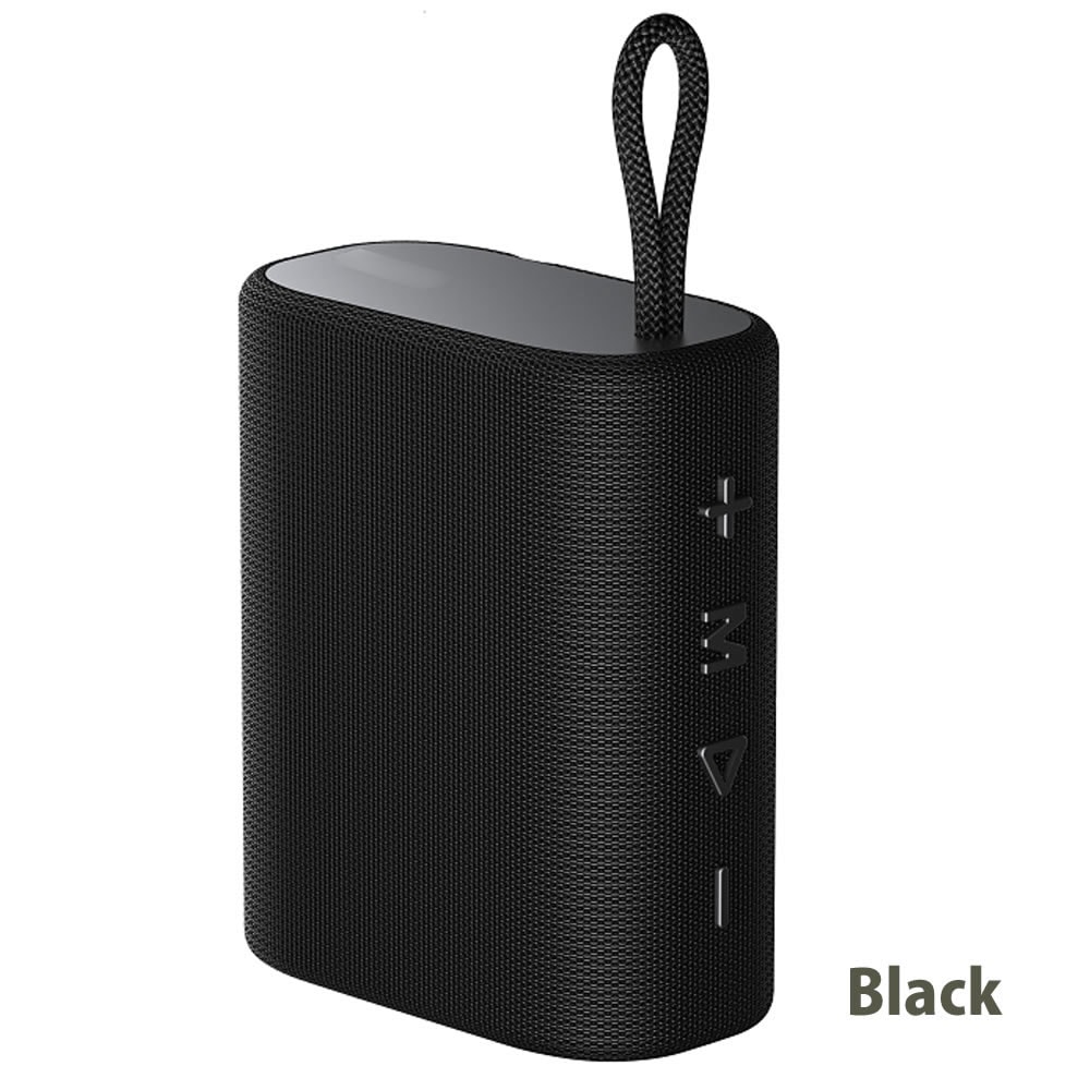 縦型スリムデザインポータブルBTスピーカー Bluetooth5.3 高音質5W 6時間再生 TWS対応 軽量175g